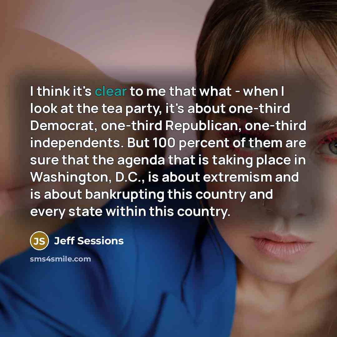 “I think it's clear to me that what - when…” quote by Jeff Sessions
