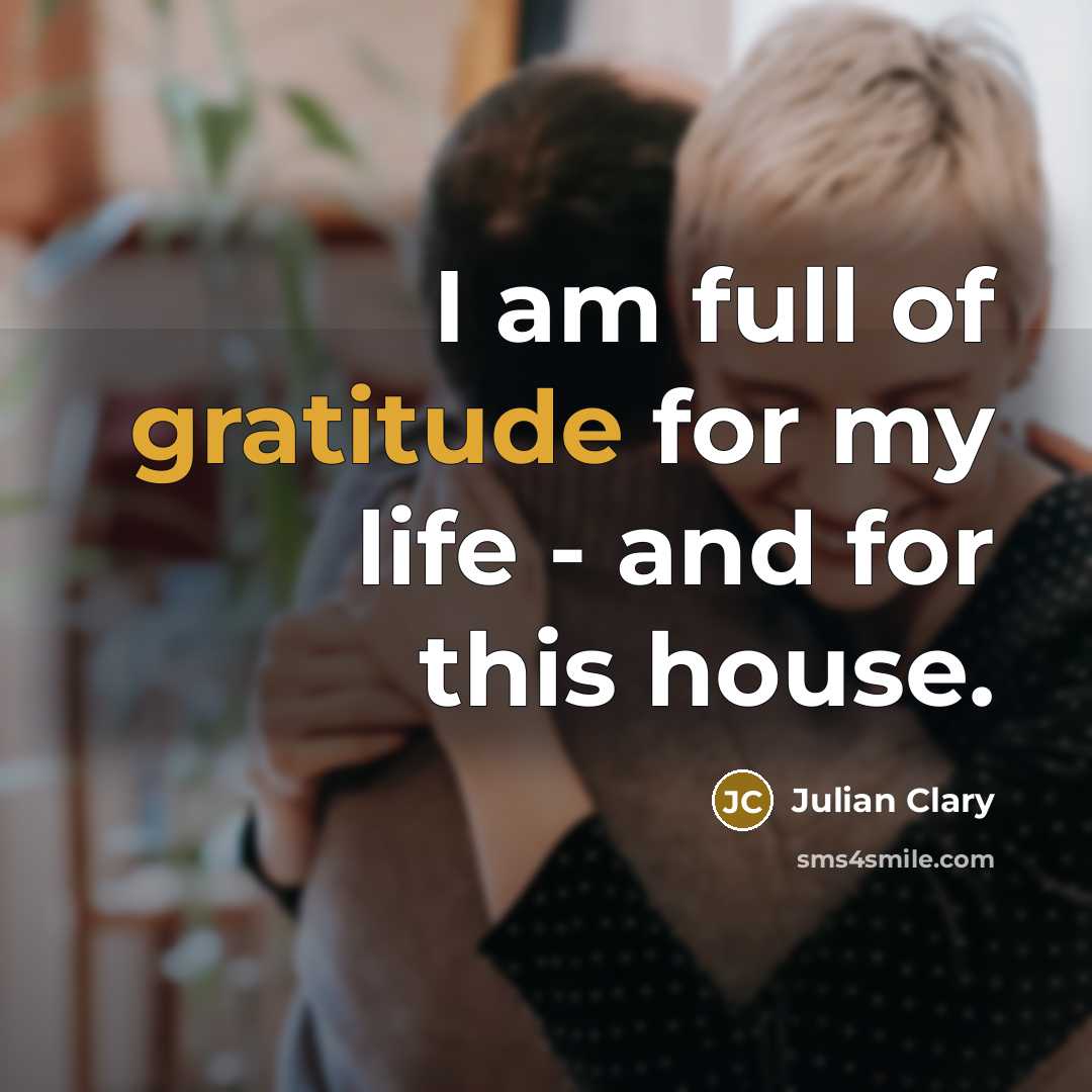 “I am full of gratitude for my life - and…” quote by Julian Clary