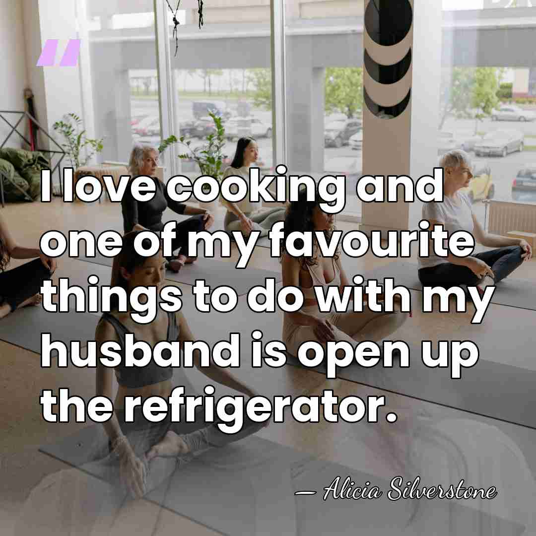 I love cooking and one of my favourite things to do with&hellip; - Alicia Silverstone