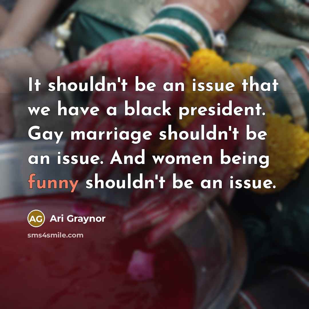 “It shouldn't be an issue that we have a black…” quote by Ari Graynor