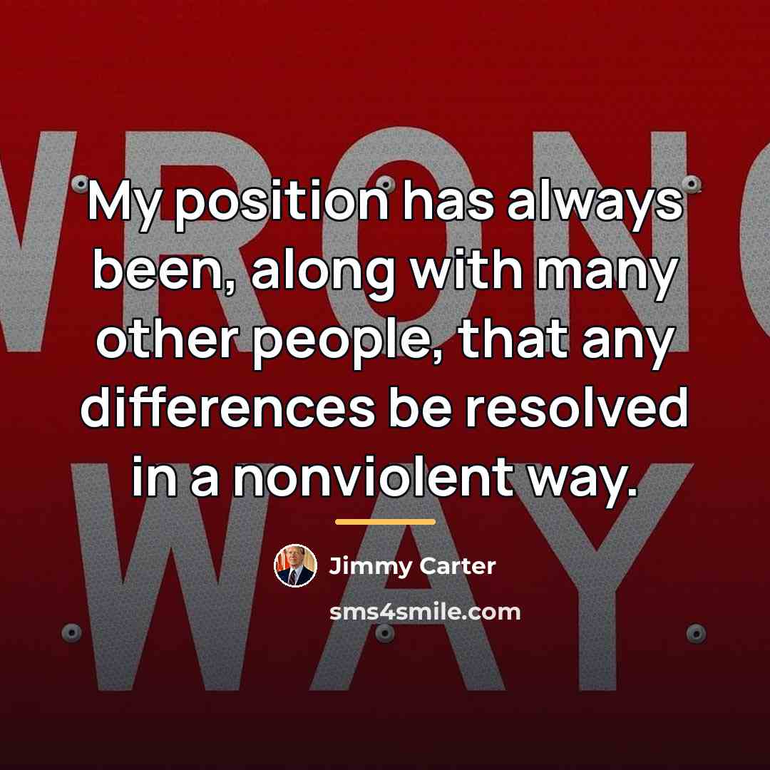 “My position has always been, along with many other people,…” quote by Jimmy Carter