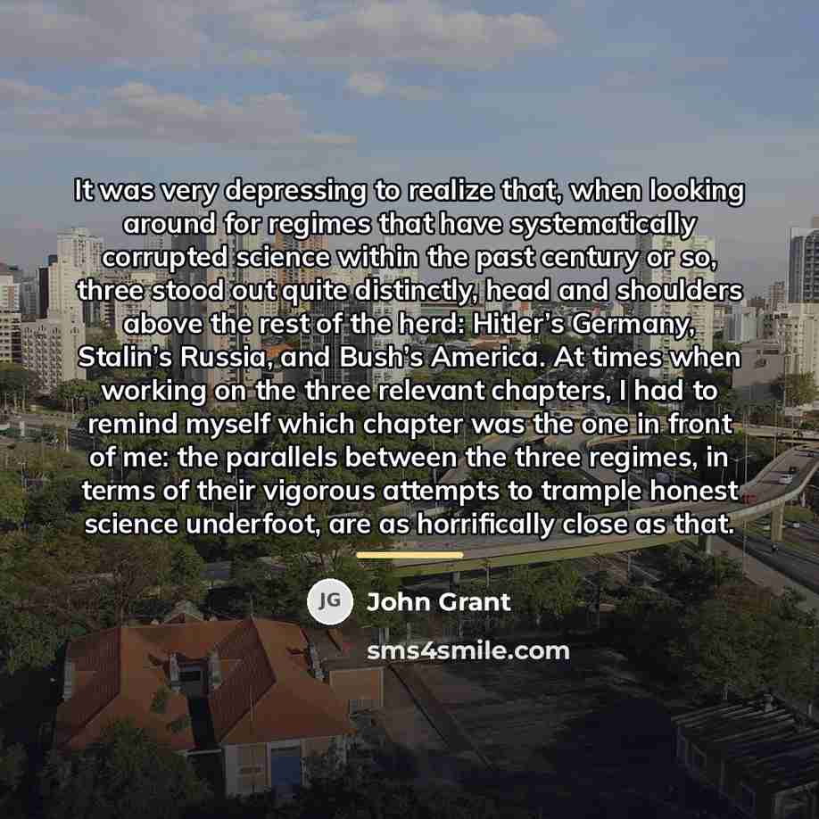 “It was very depressing to realize that, when looking around…” quote by John Grant