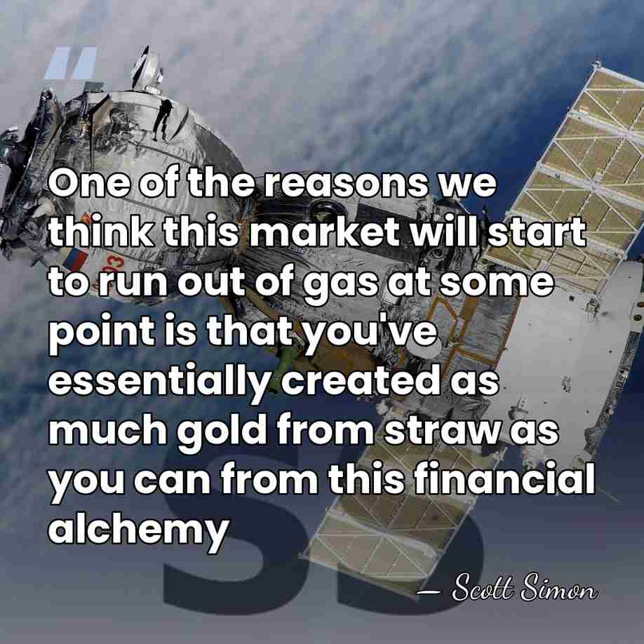 One of the reasons we think this market will start to run&hellip; - Scott Simon