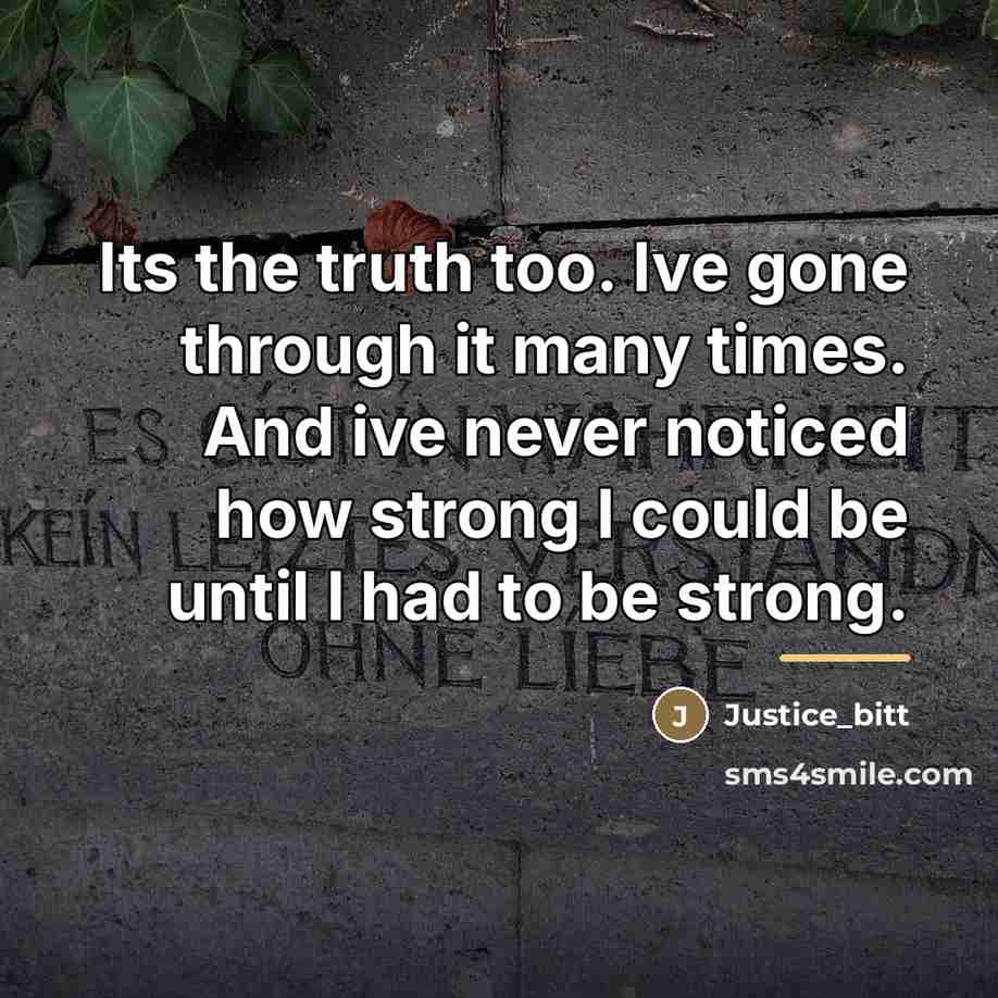 “Its the truth too. Ive gone through it many times.…” quote by Justice_bitt