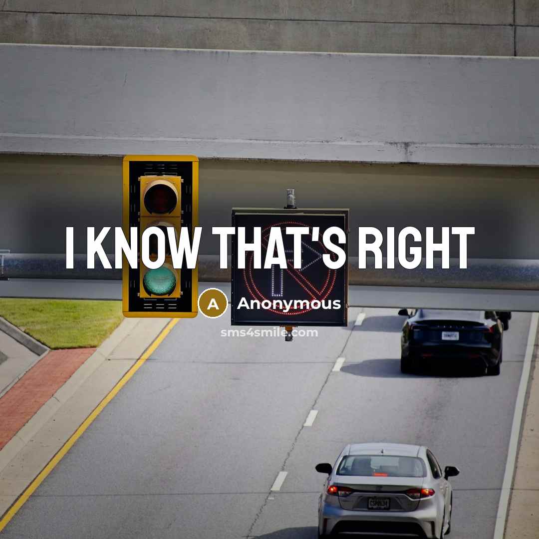 “I know that's right” quote by Anonymous