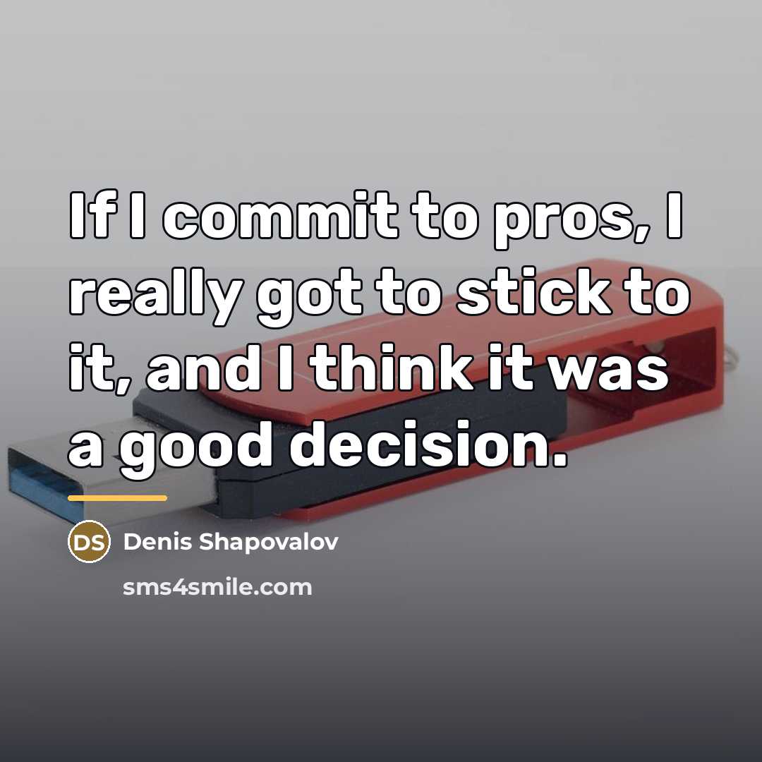 “If I commit to pros, I really got to stick…” quote by Denis Shapovalov