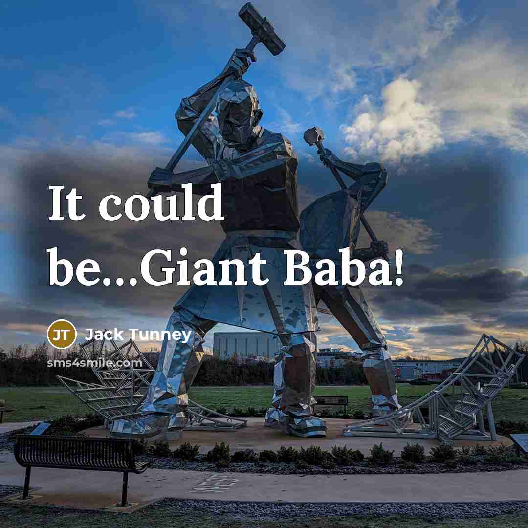 “It could be…Giant Baba!” quote by Jack Tunney