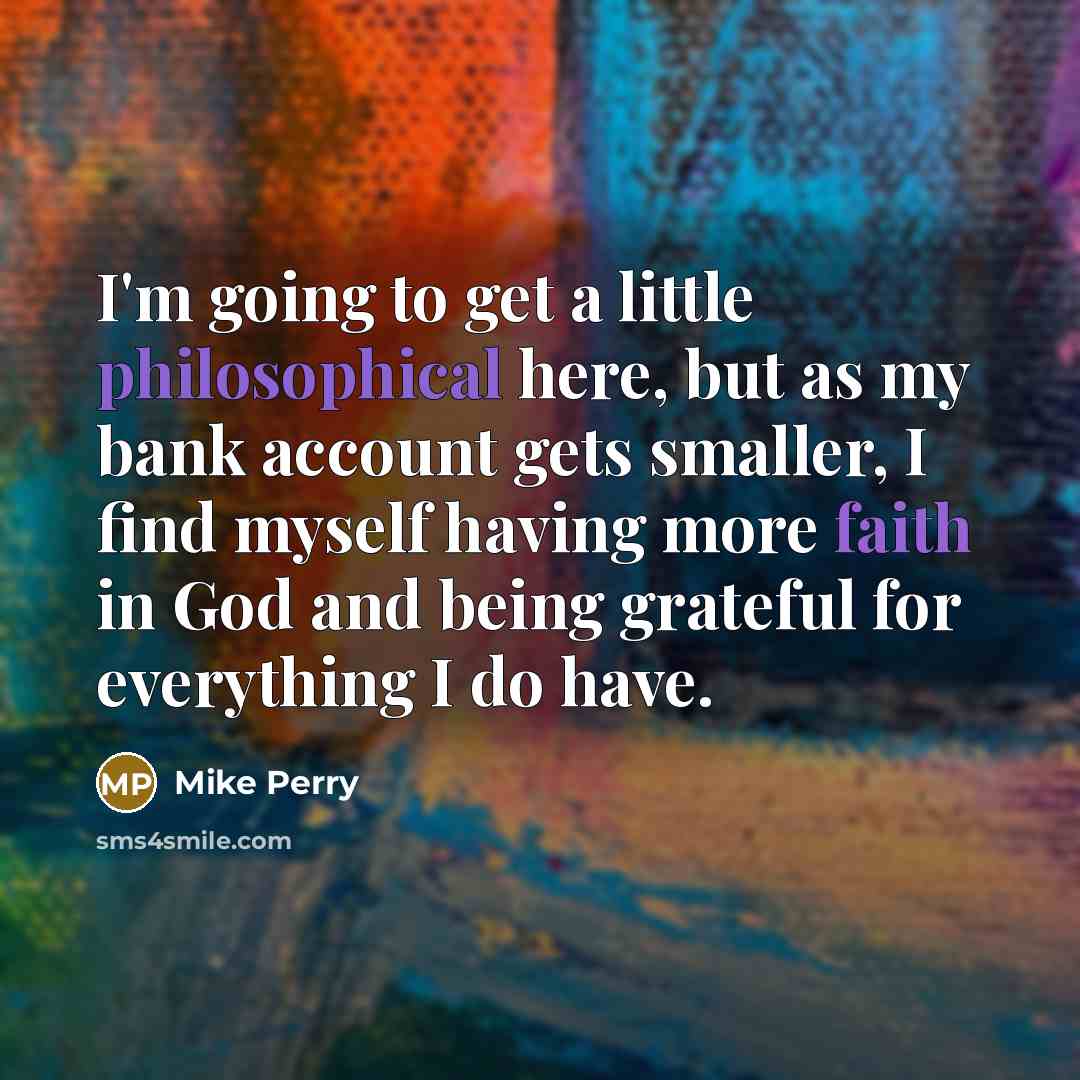 “I'm going to get a little philosophical here, but as…” quote by Mike Perry