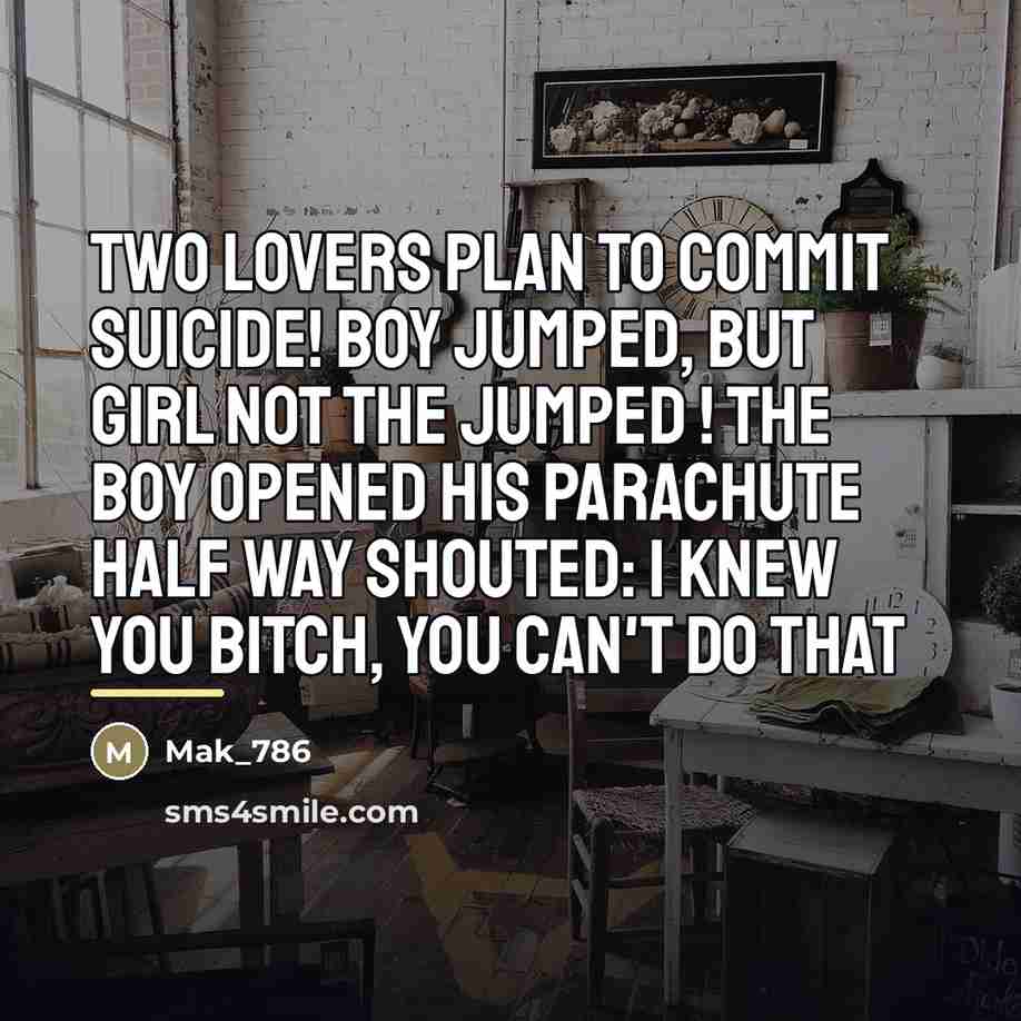 “Two lovers plan to commit suicide! boy Jumped, but girl…” quote by Mak_786