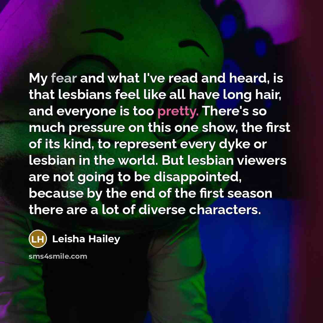 “My fear and what I've read and heard, is that…” quote by Leisha Hailey