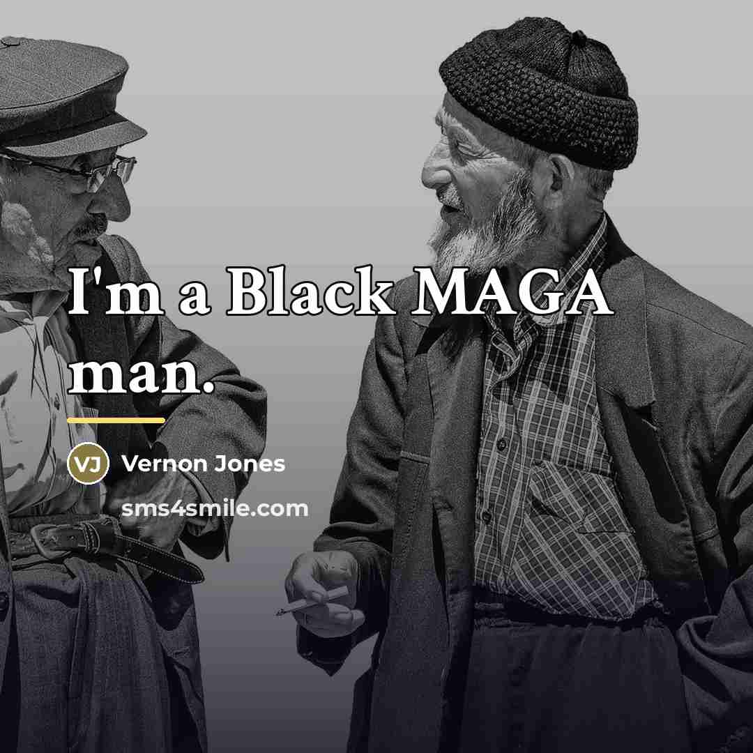 “I'm a Black MAGA man.…” quote by Vernon Jones