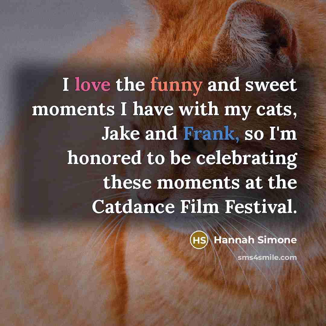 “I love the funny and sweet moments I have with…” quote by Hannah Simone