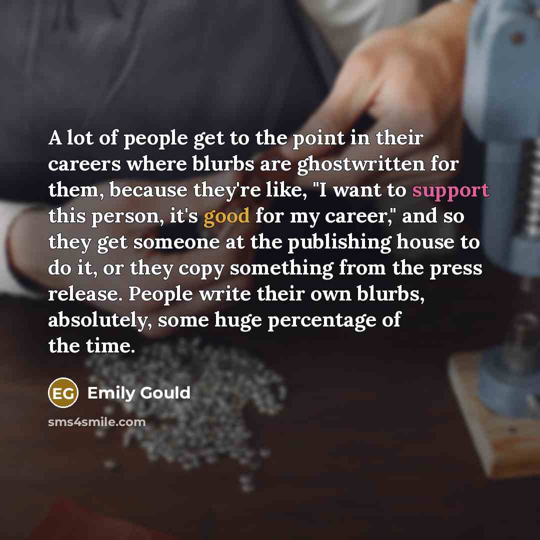 “A lot of people get to the point in their…” quote by Emily Gould