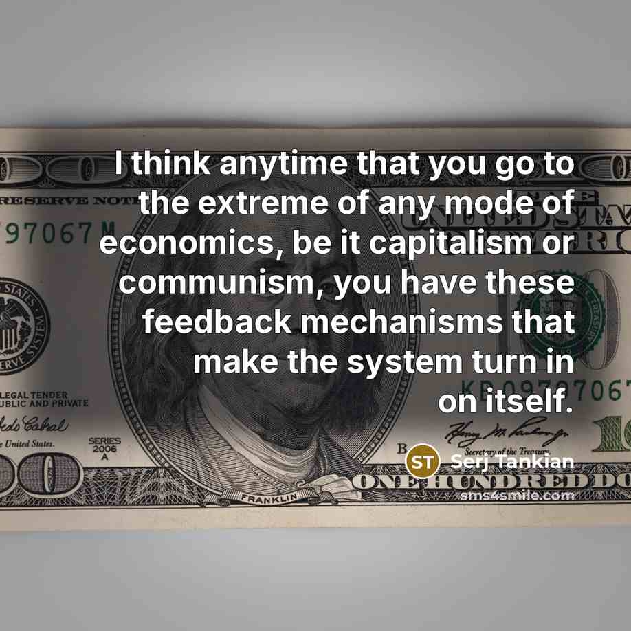 “I think anytime that you go to the extreme of…” quote by Serj Tankian