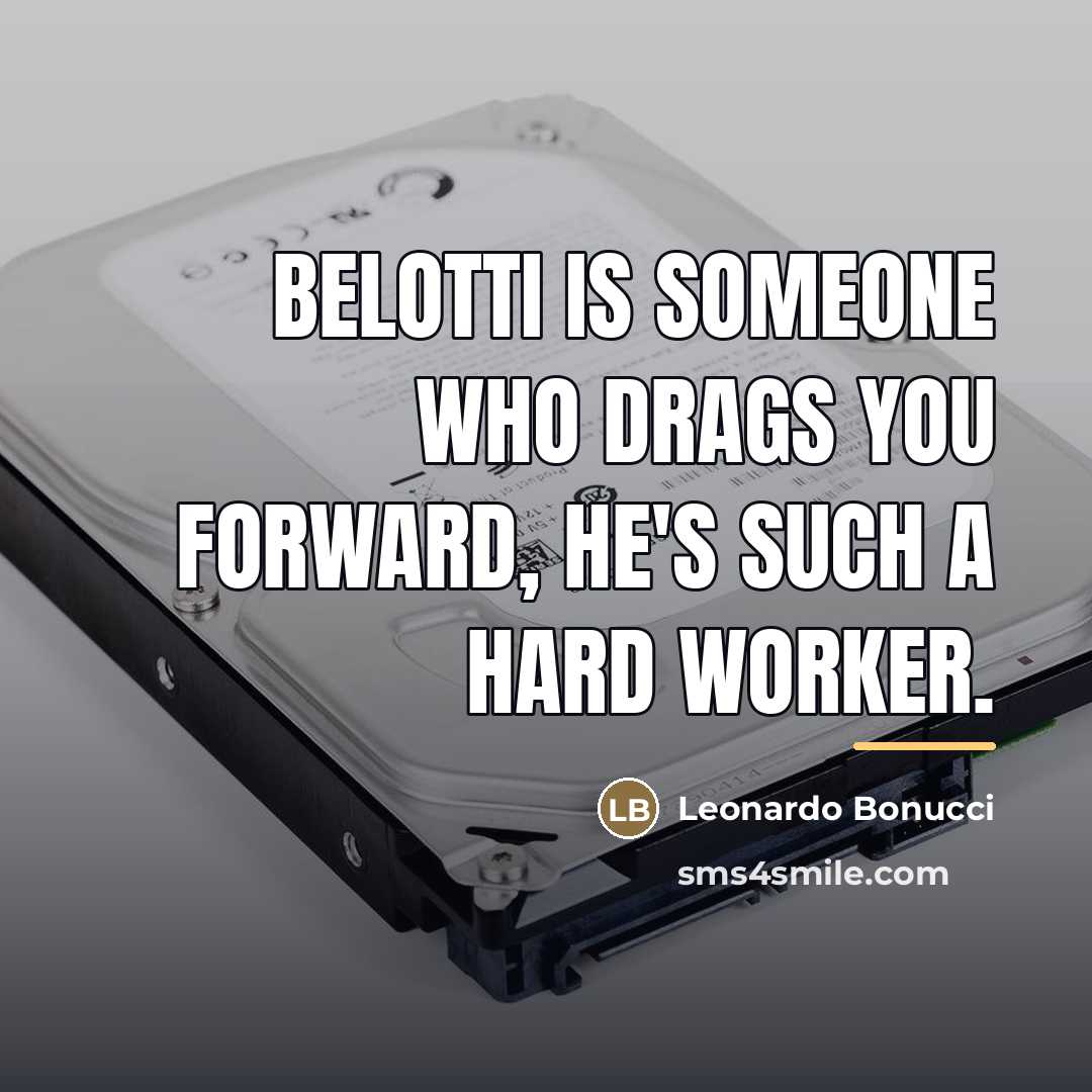 “Belotti is someone who drags you forward, he's such a…” quote by Leonardo Bonucci