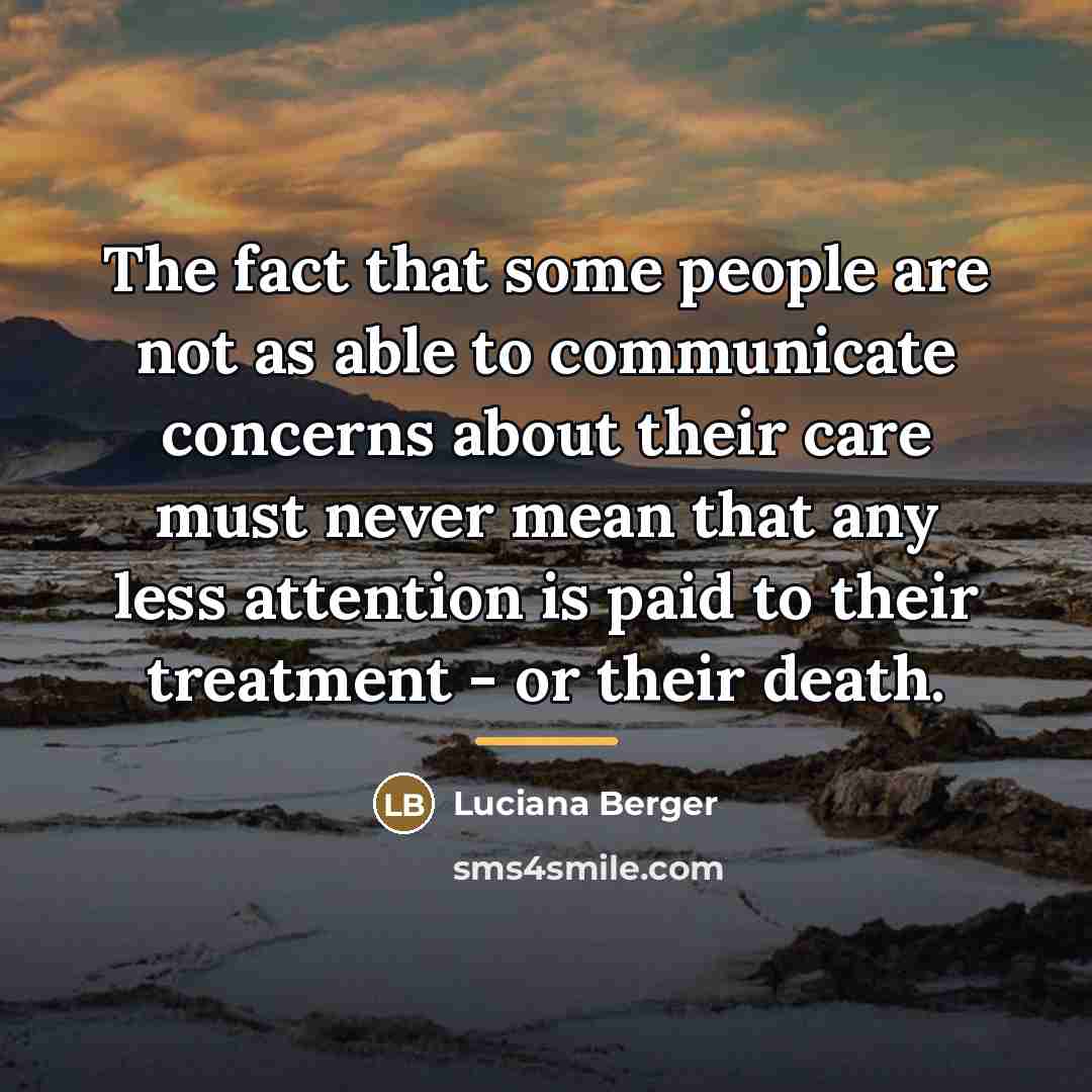 “The fact that some people are not as able to…” quote by Luciana Berger