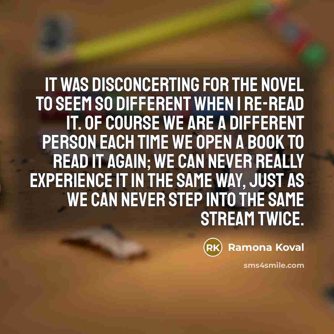 “It was disconcerting for the novel to seem so different…” quote by Ramona Koval