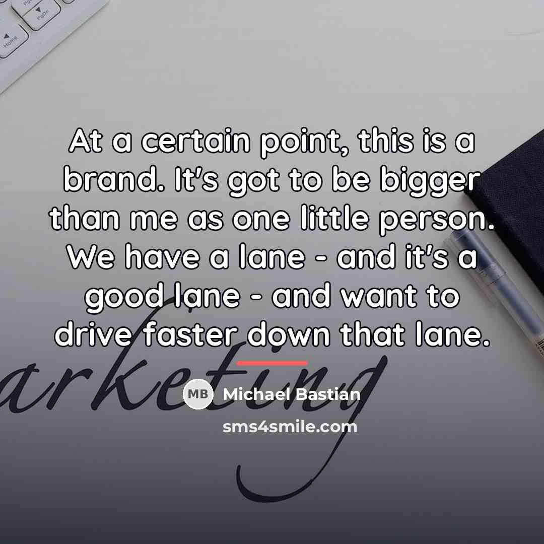 “At a certain point, this is a brand. It's got…” quote by Michael Bastian