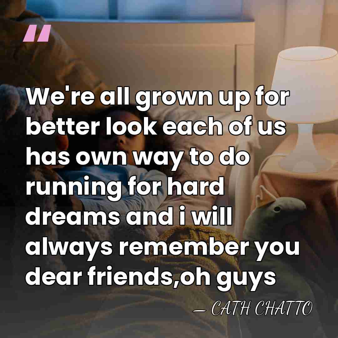 We're all grown up for better look each of us has own&hellip; - Cath Chatto