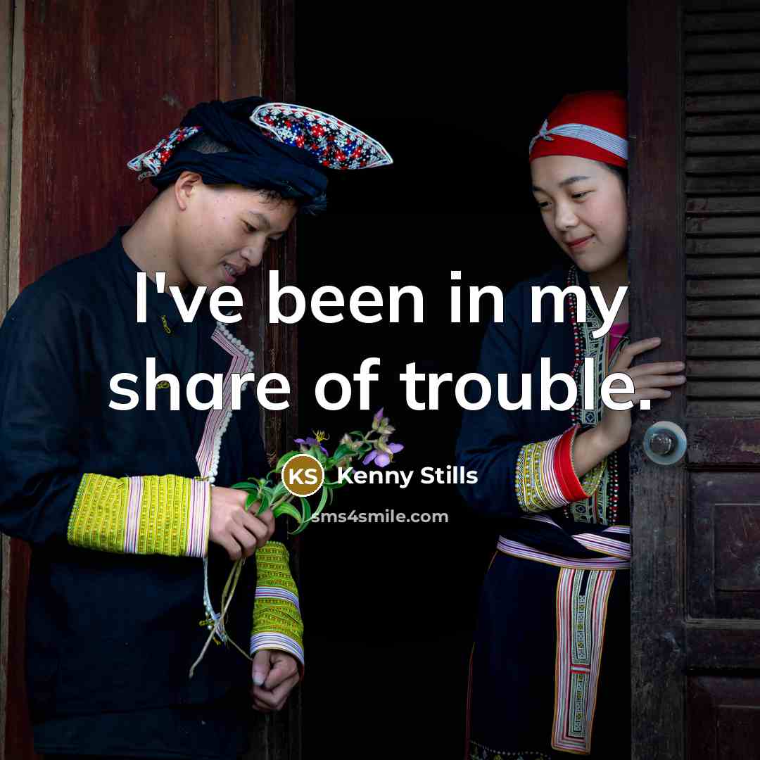 “I've been in my share of trouble.…” quote by Kenny Stills