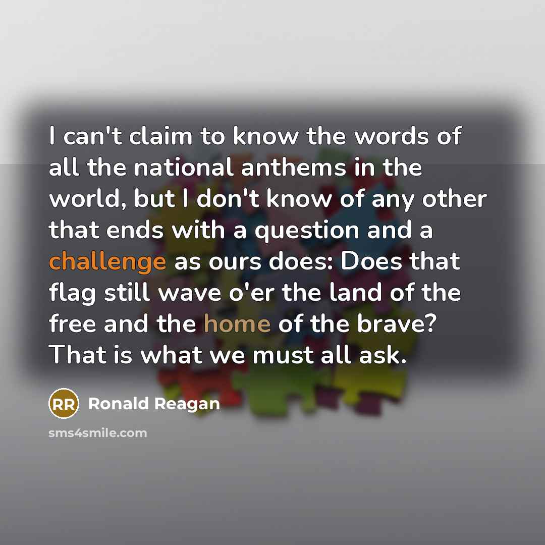 “I can't claim to know the words of all the…” quote by Ronald Reagan