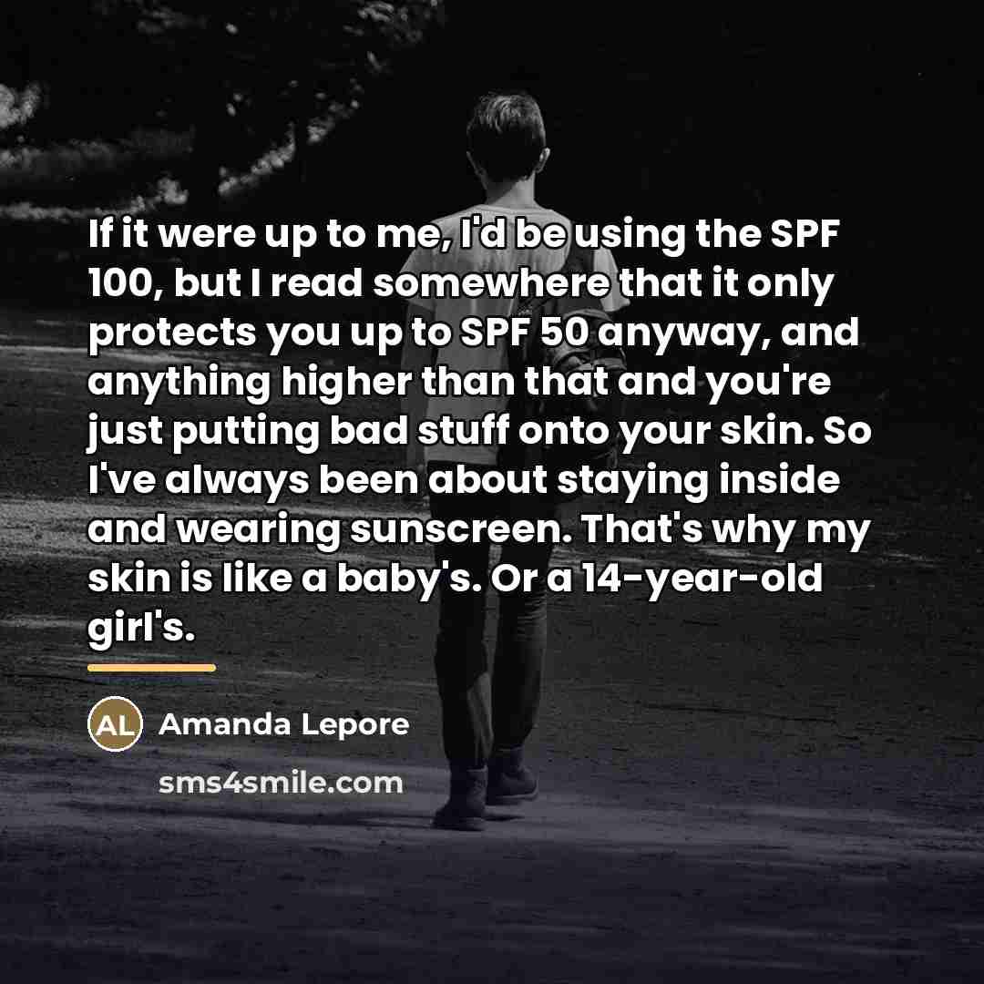 “If it were up to me, I'd be using the…” quote by Amanda Lepore