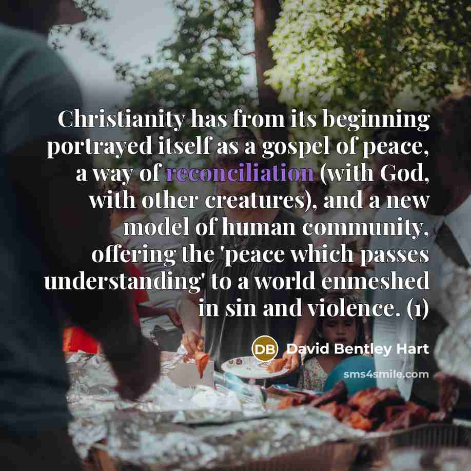 “Christianity has from its beginning portrayed itself as a gospel…” quote by David Bentley Hart