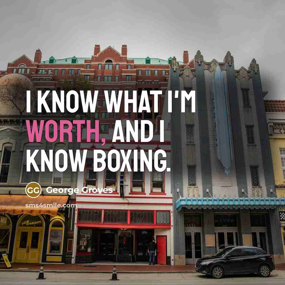 “I know what I'm worth, and I know boxing.…” quote by George Groves