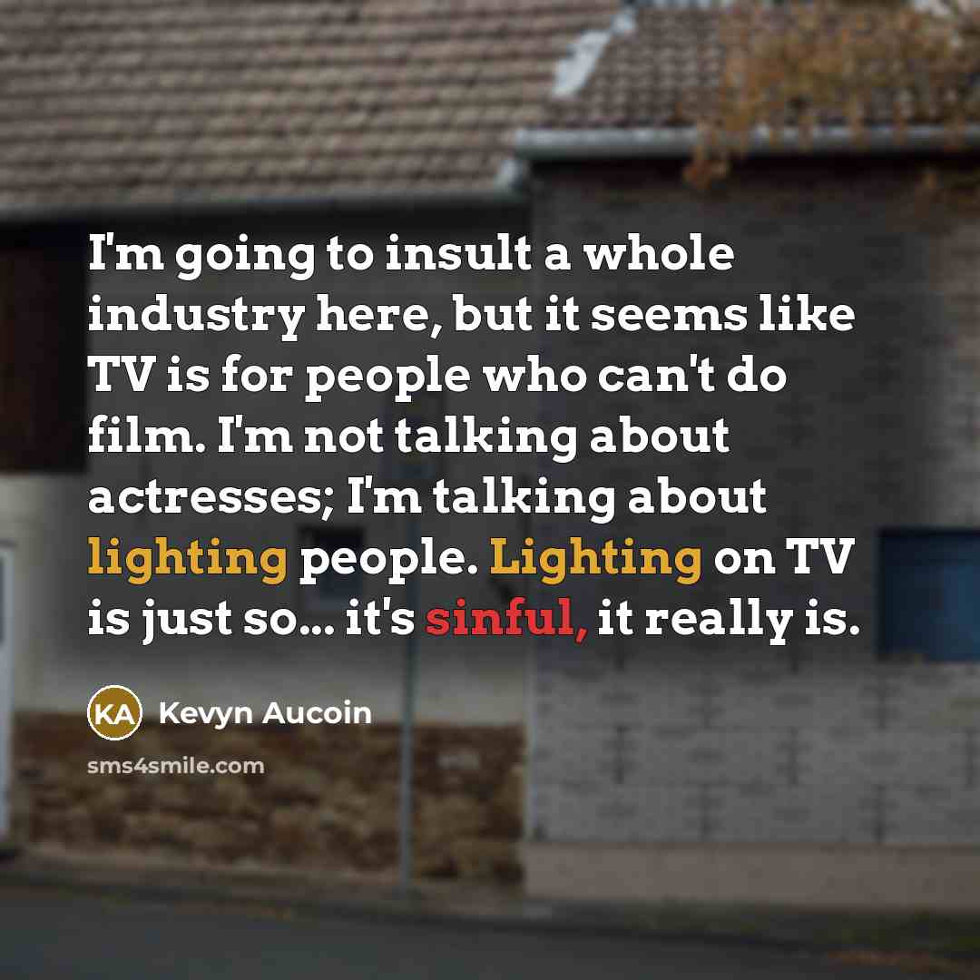“I'm going to insult a whole industry here, but it…” quote by Kevyn Aucoin