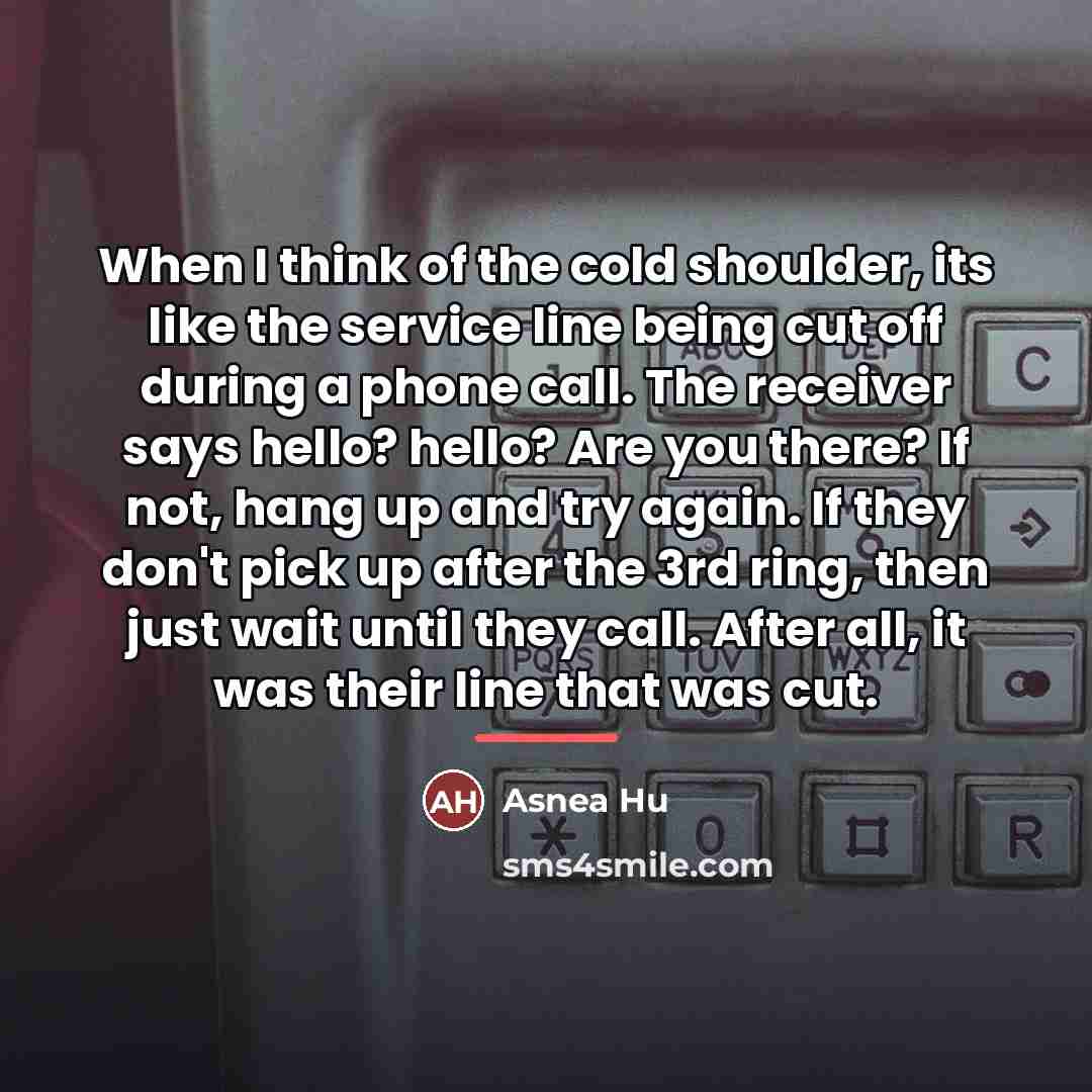 “When I think of the cold shoulder, its like the…” quote by Asnea Hu