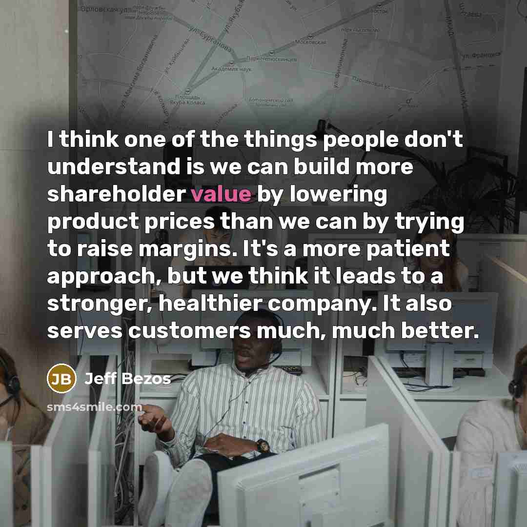 “I think one of the things people don't understand is…” quote by Jeff Bezos