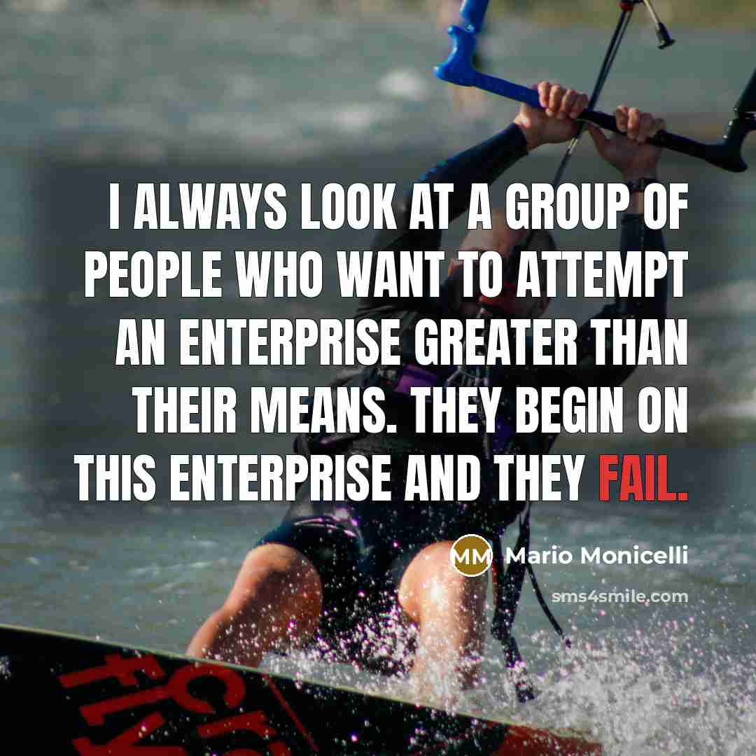 “I always look at a group of people who want…” quote by Mario Monicelli
