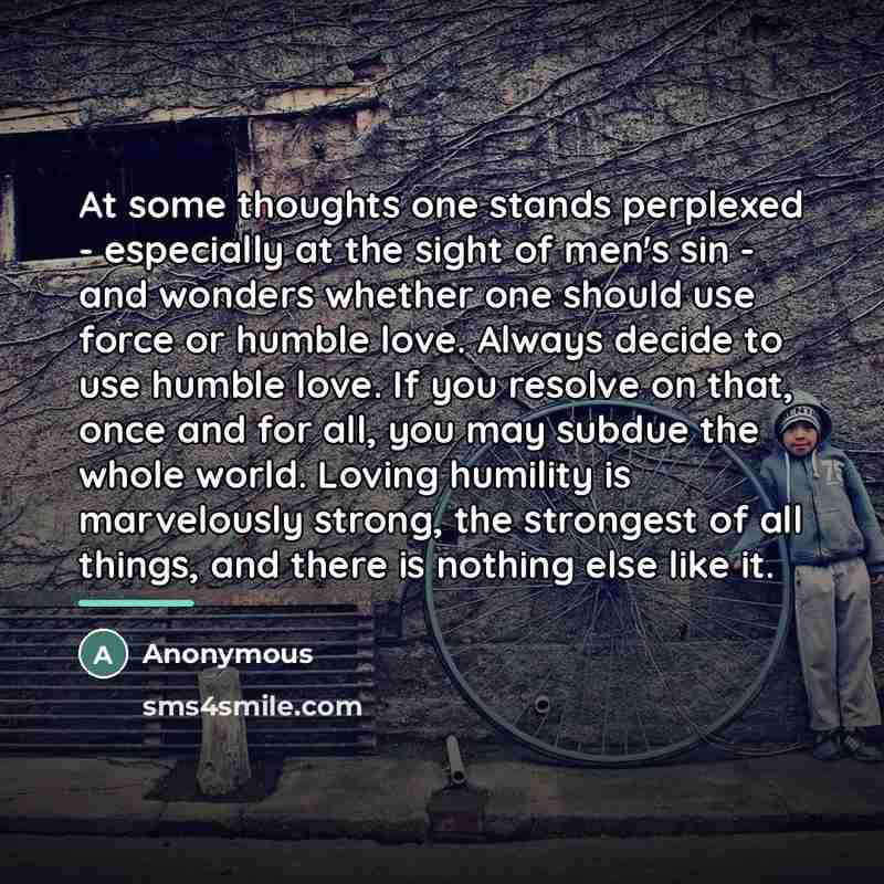 “At some thoughts one stands perplexed - especially at the…” quote by Anonymous