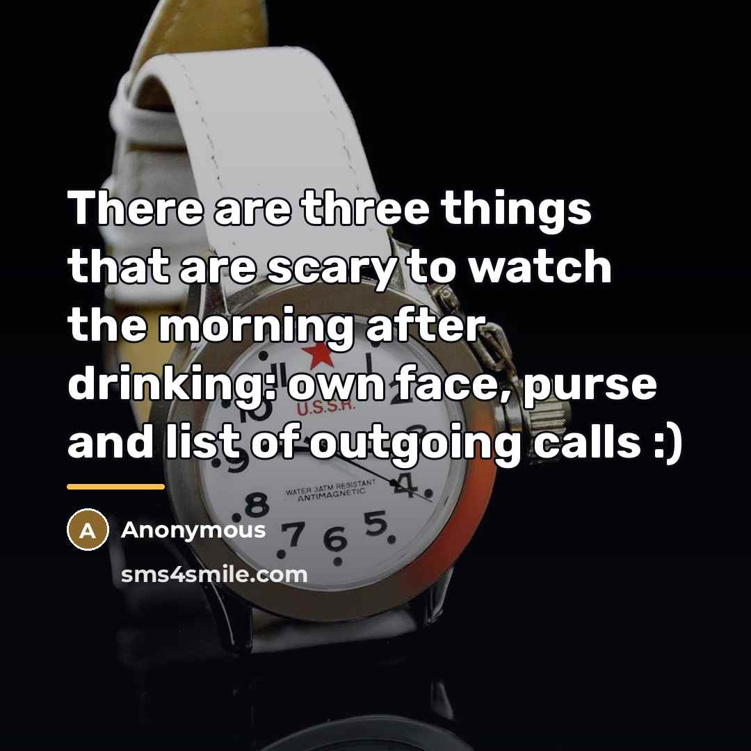 “There are three things that are scary to watch the…” quote by Anonymous