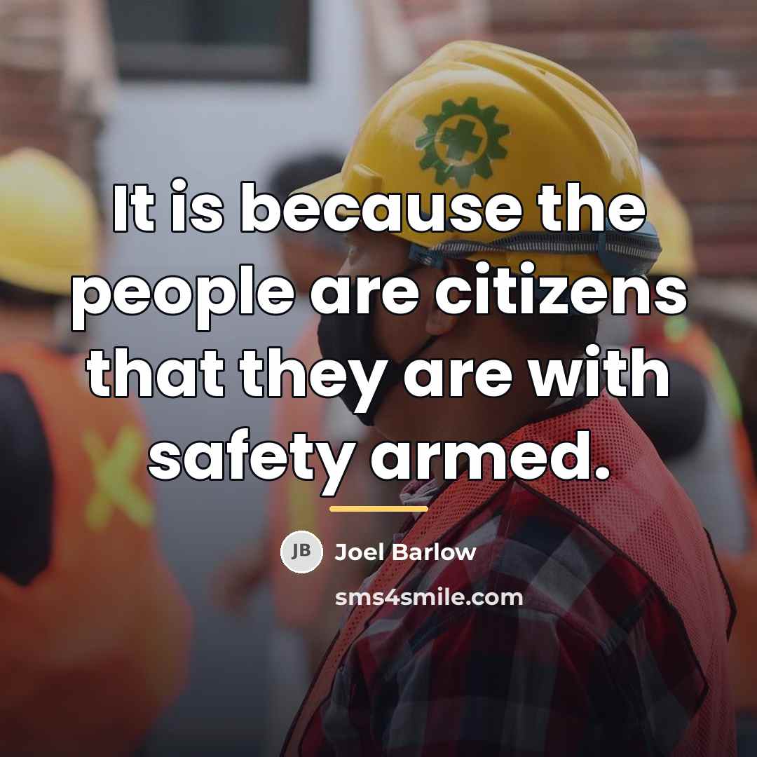 “It is because the people are citizens that they are…” quote by Joel Barlow