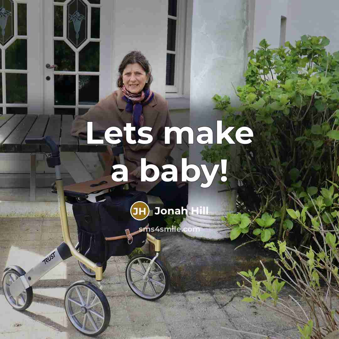 “Lets make a baby!…” quote by Jonah Hill