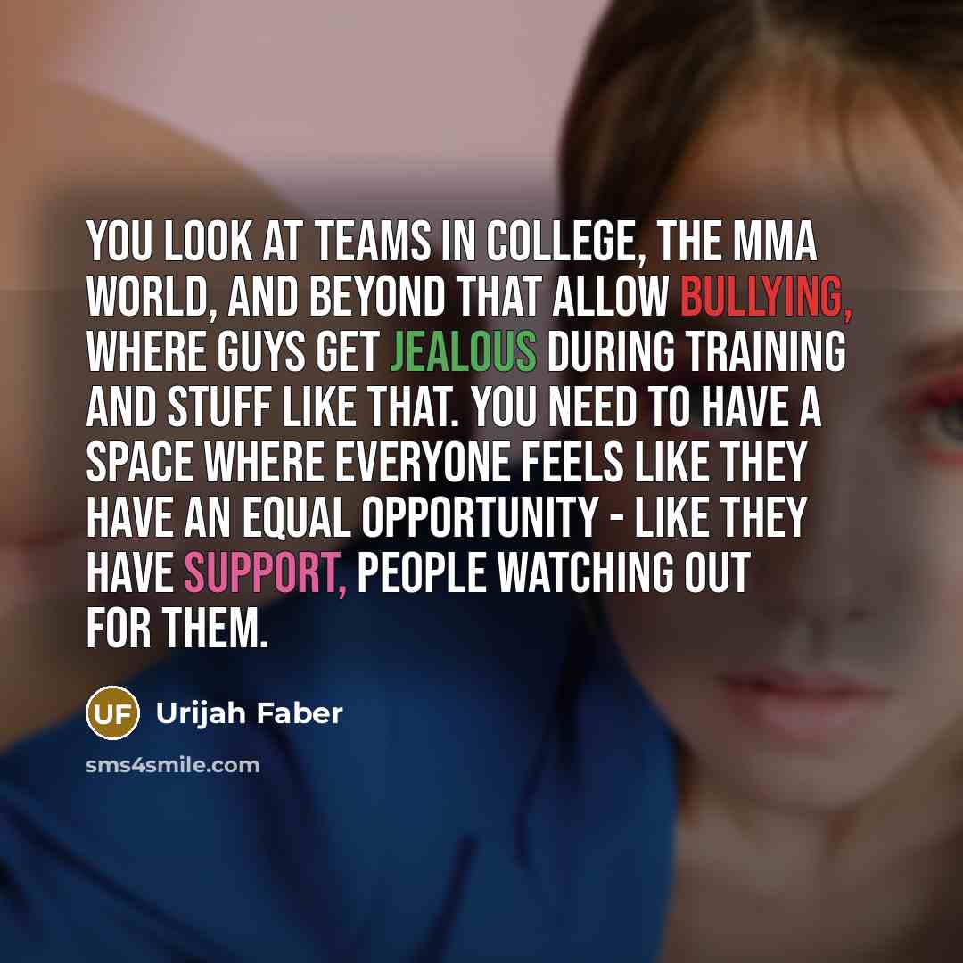 “You look at teams in college, the MMA world, and…” quote by Urijah Faber