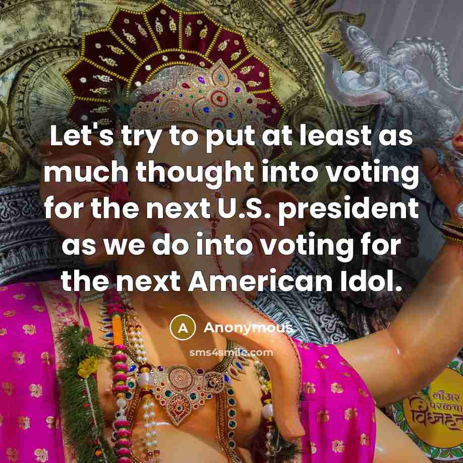 “Let's try to put at least as much thought into…” quote by Anonymous