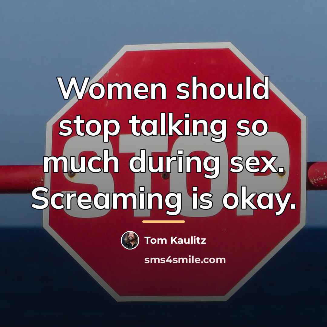 “Women should stop talking so much during sex. Screaming is…” quote by Tom Kaulitz