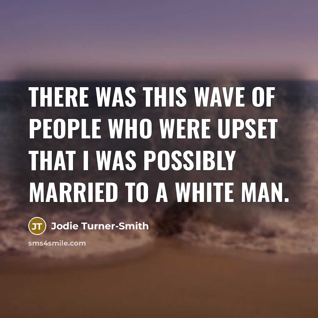 “There was this wave of people who were upset that…” quote by Jodie Turner-Smith