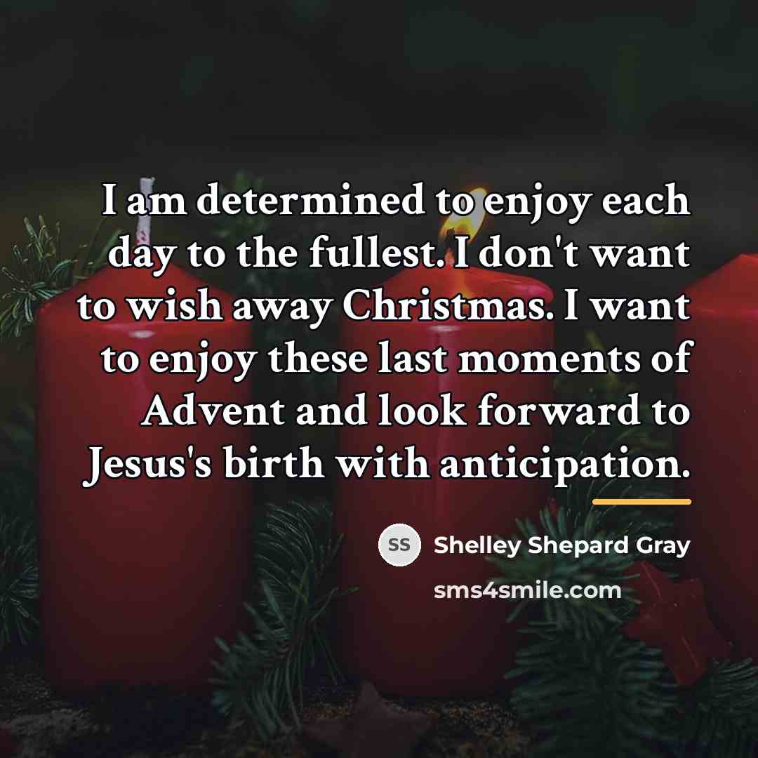 “I am determined to enjoy each day to the fullest.…” quote by Shelley Shepard Gray