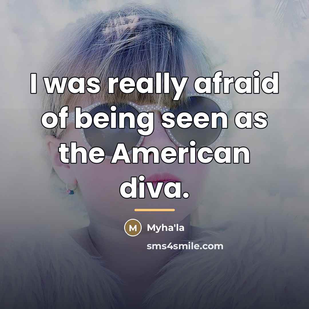 “I was really afraid of being seen as the American…” quote by Myha'la