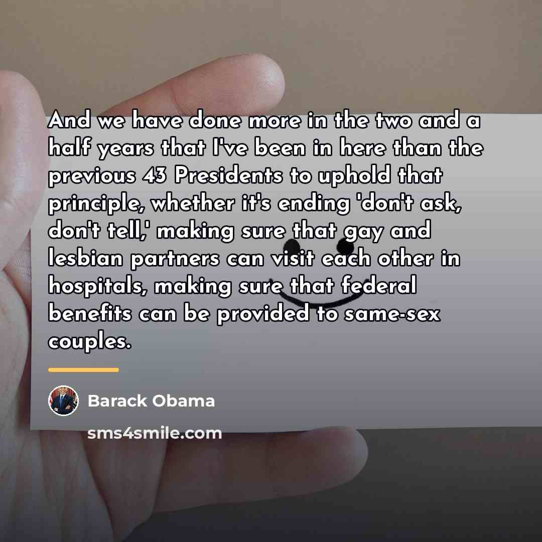 “And we have done more in the two and a…” quote by Barack Obama