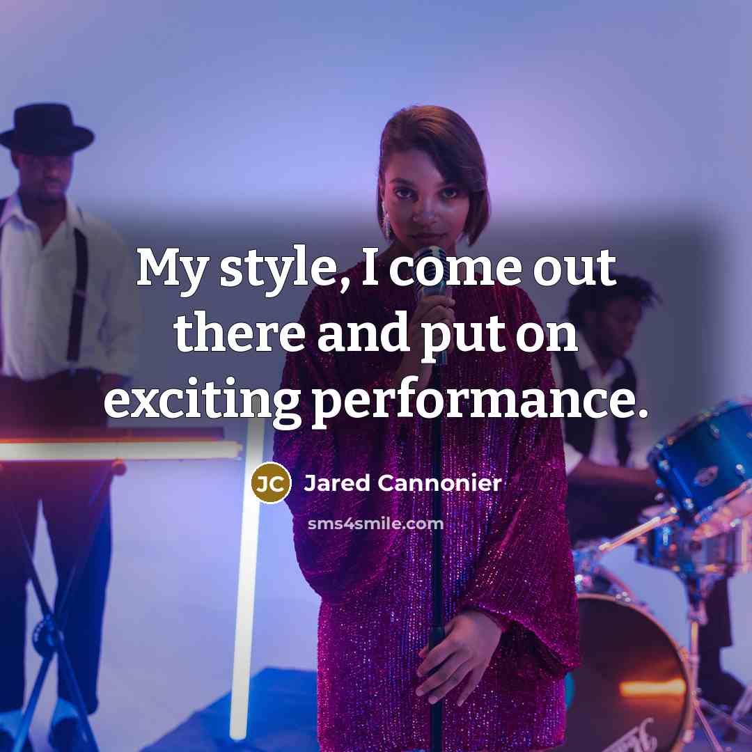 “My style, I come out there and put on exciting…” quote by Jared Cannonier