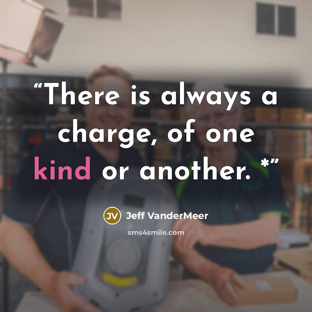 “There is always a charge, of one kind or another. *” quote by Jeff VanderMeer