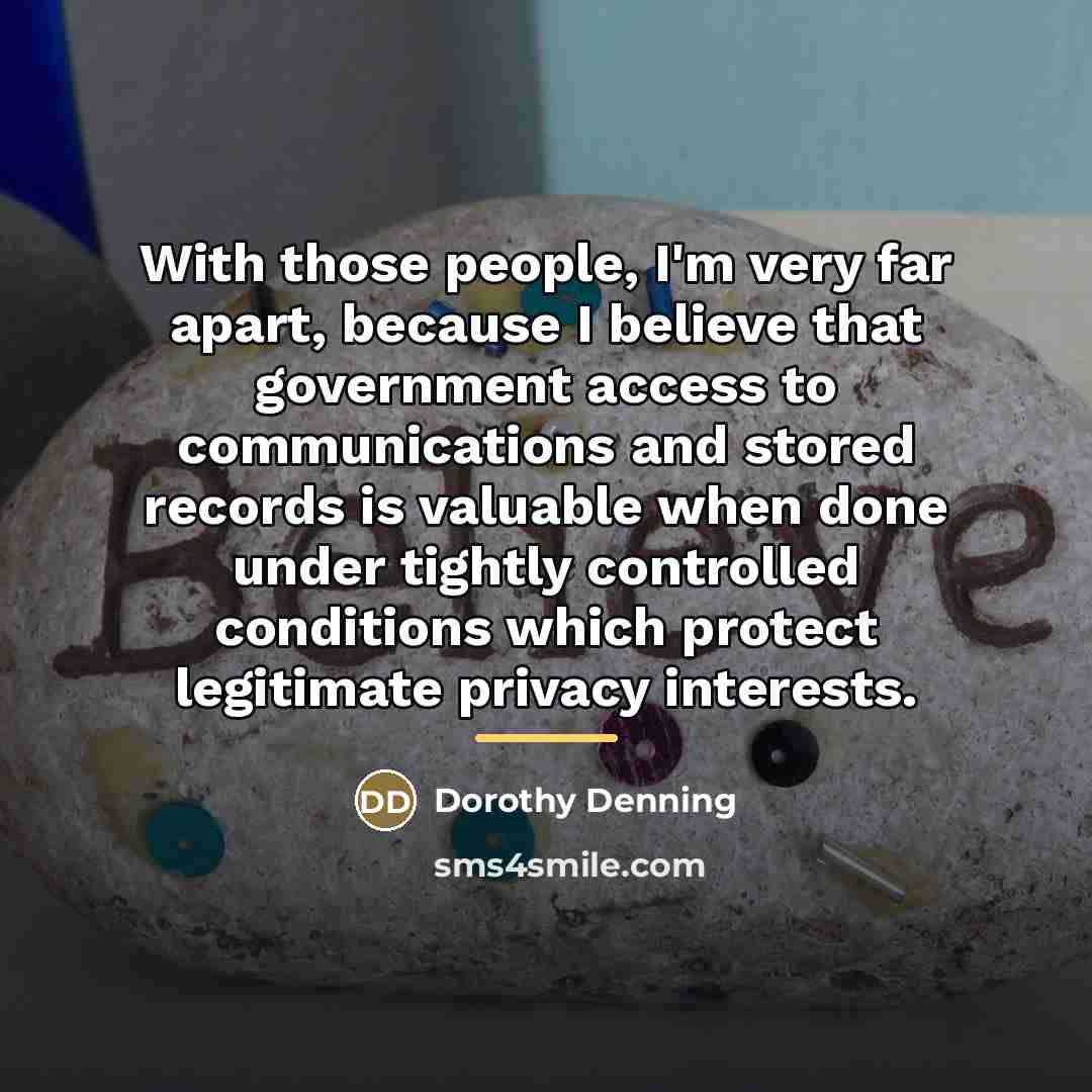 “With those people, I'm very far apart, because I believe…” quote by Anonymous