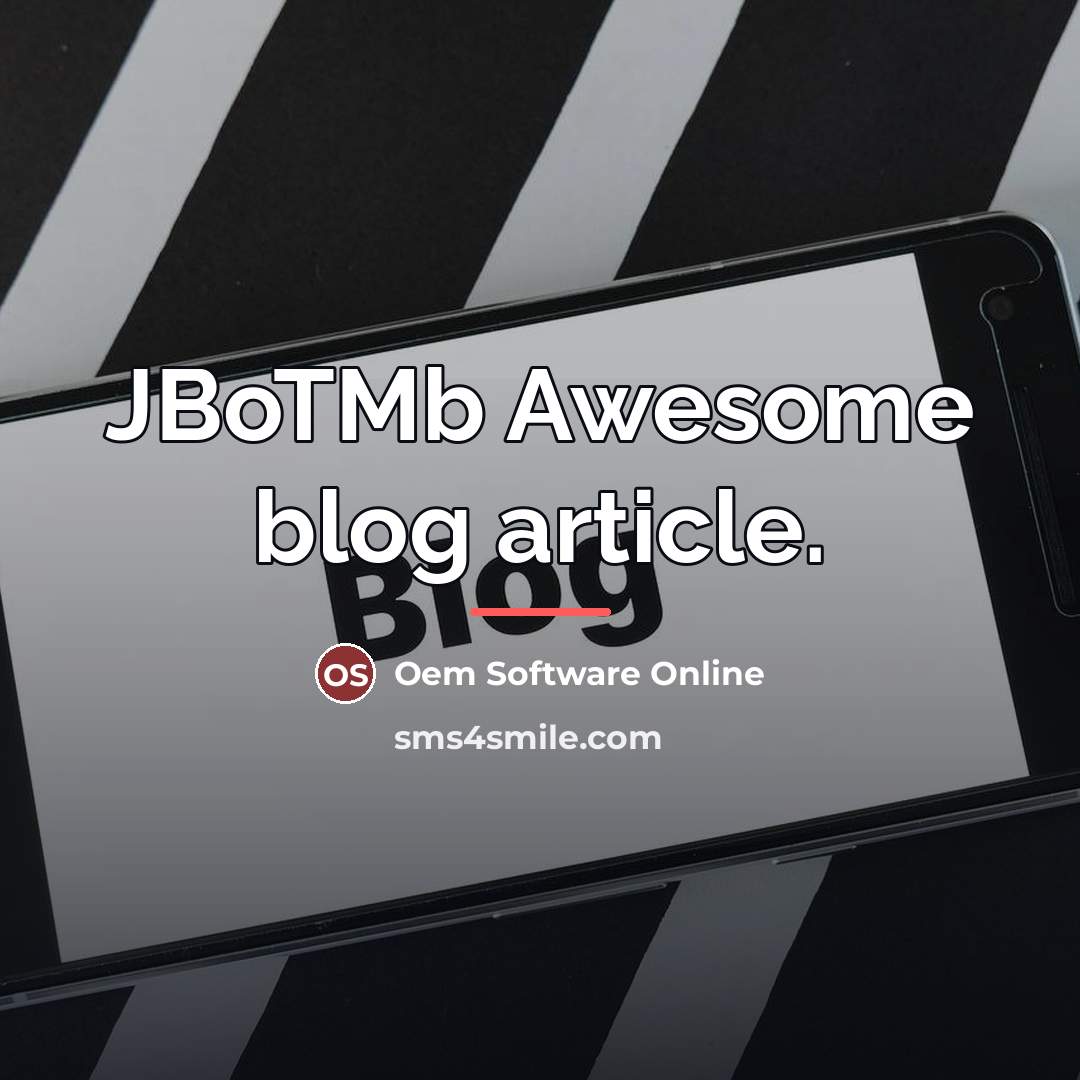 “JBoTMb Awesome blog article.…” quote by Oem Software Online