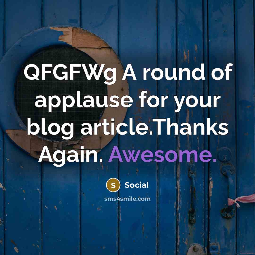 “QFGFWg A round of applause for your blog article.Thanks Again. Awesome.” quote by Social