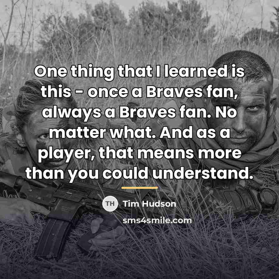 “One thing that I learned is this - once a…” quote by Tim Hudson