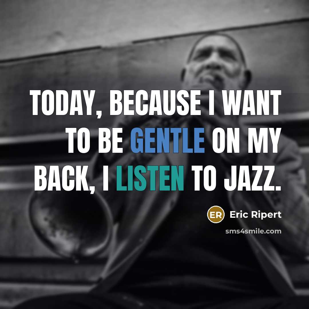 “Today, because I want to be gentle on my back,…” quote by Eric Ripert